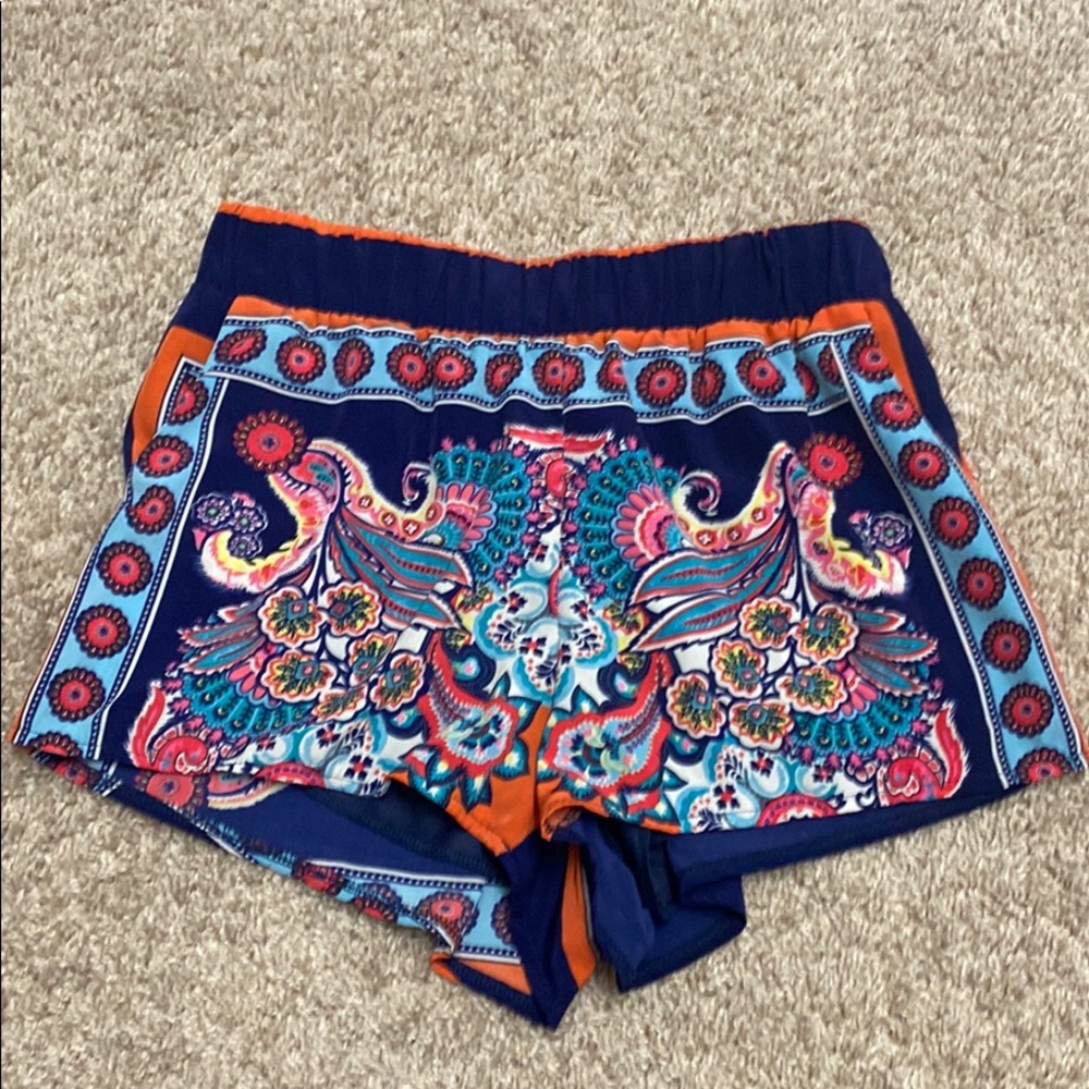 Blue Rain Multicolor Short